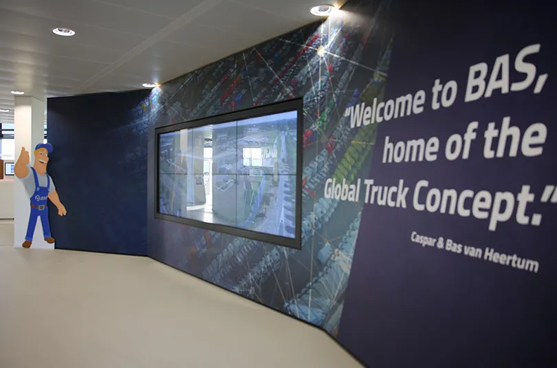 Showroom experience BAS Trucks Omnitapps