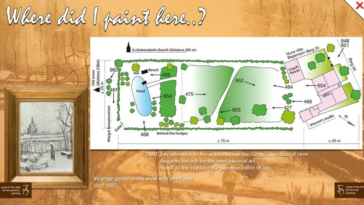 Omnitapps Vincentre Vincent van Gogh screenshots