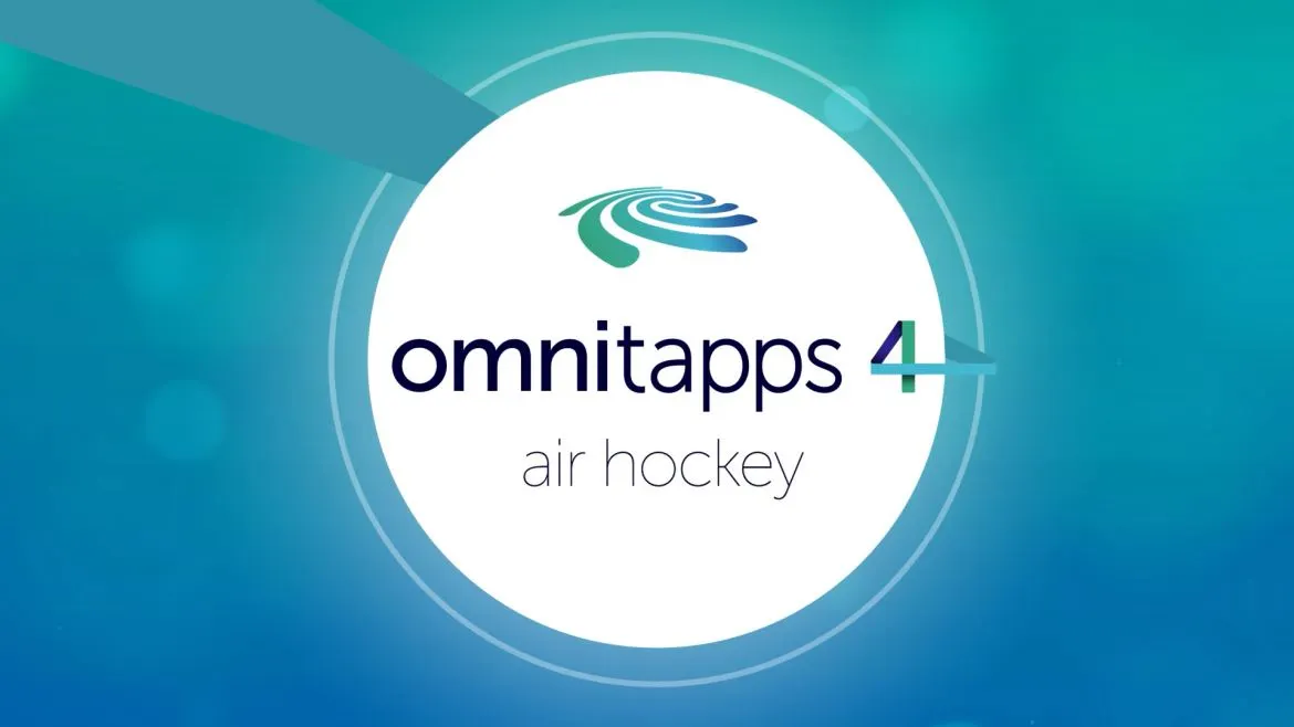 Omnitapps multi-touch software suite air hockey application
