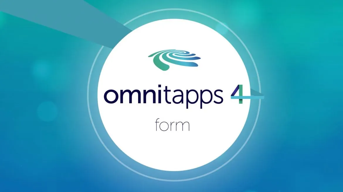 Omnitapps multi-touch software suite form application