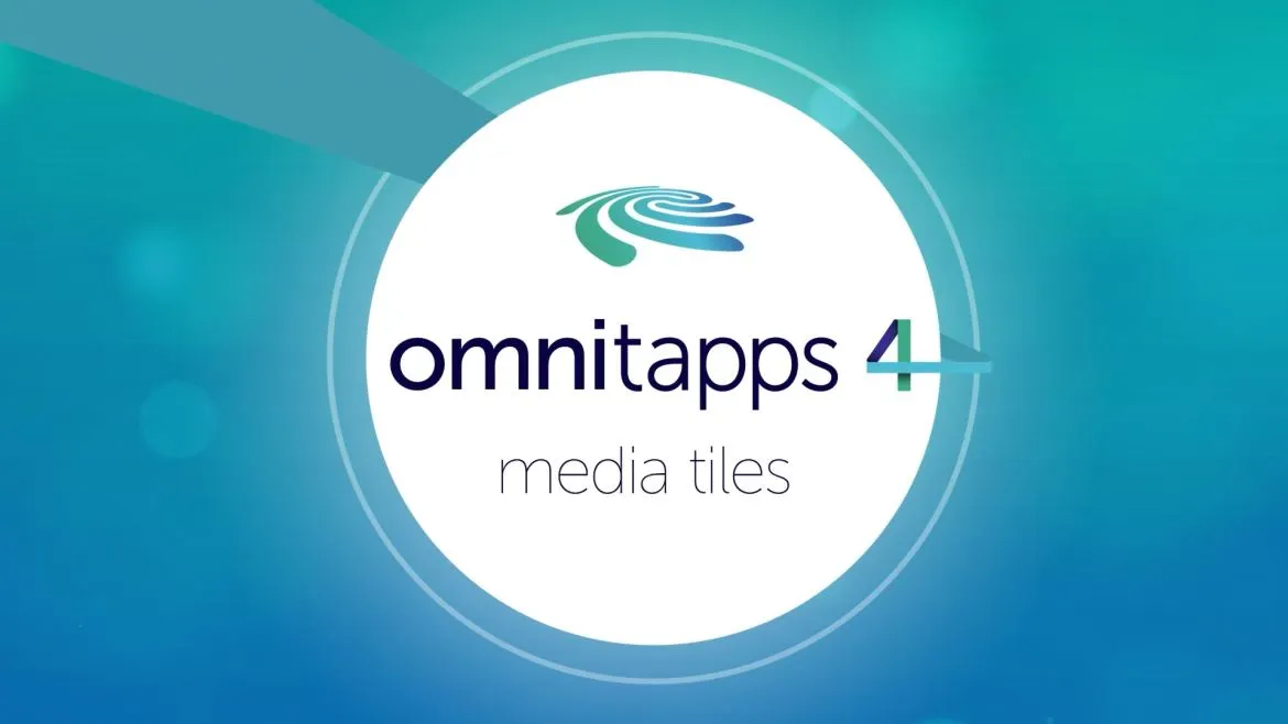 Omnitapps screenshot Media Tiles multitouch software application