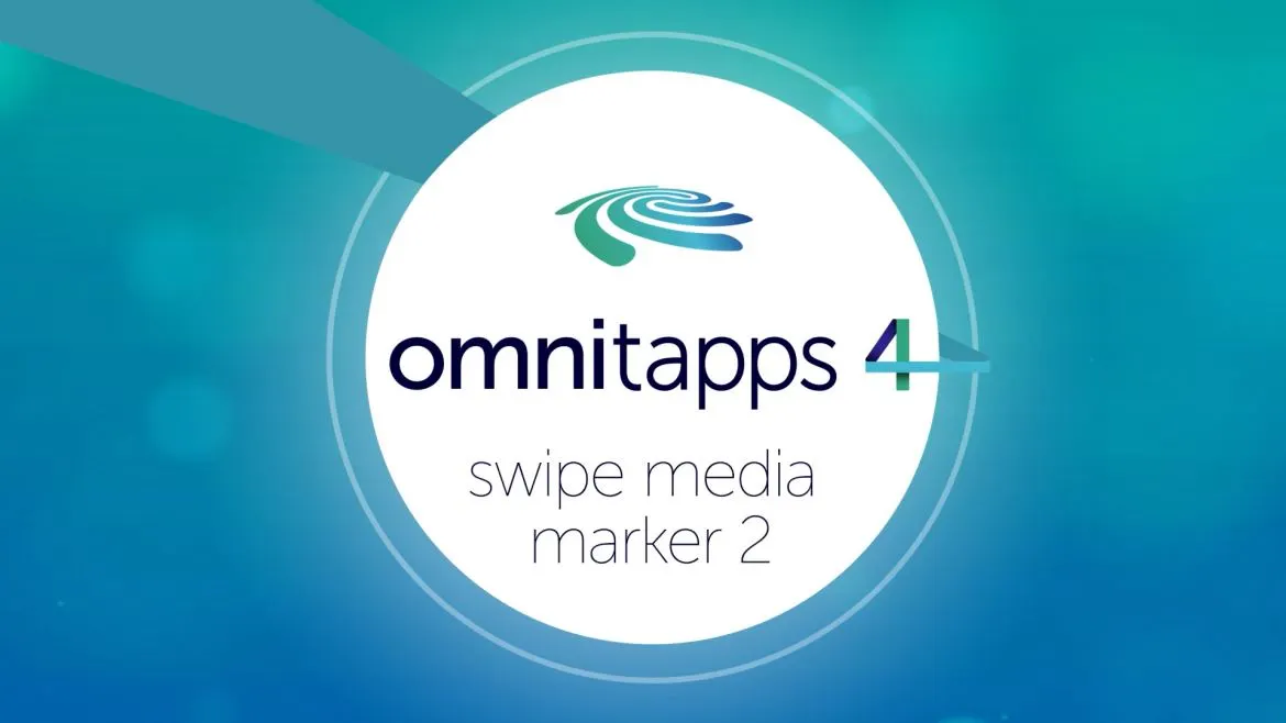 Omnitapps multi-touch software suite swipemediamarker application