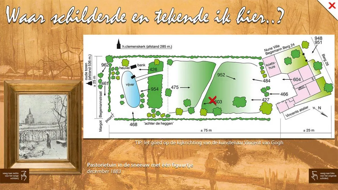 Van Gogh Omnitapps multitouch presentation museum