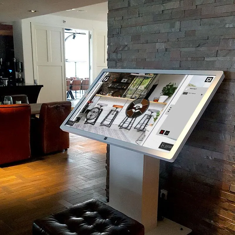 Omnitapps Station7 showroom experience multi-touch application software case