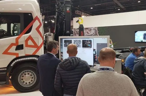 Scania experience made with Omnitapps4 for trade show