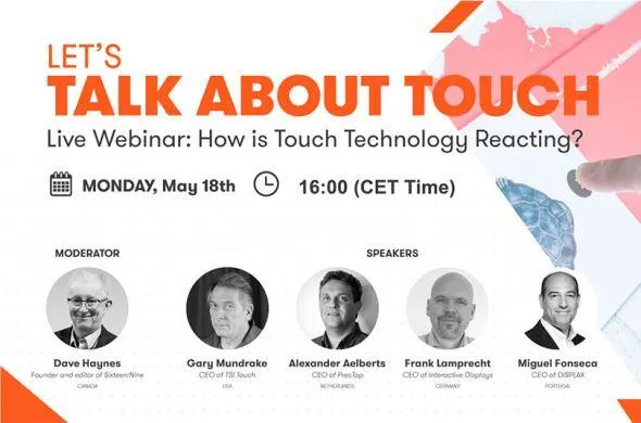 Watch the webinar Let's Talk about Touch here!